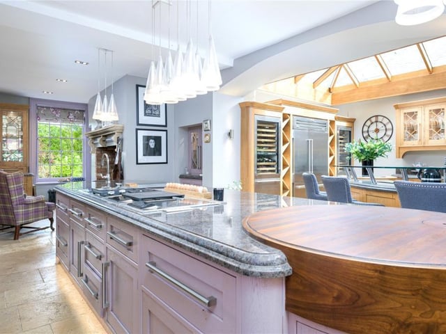 This historic home, set on the site of a former abbey, has been renovated to include contemporary features, while still being "rich in history". Photo: King West.