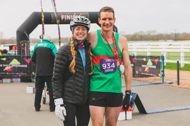 More than 800 people took part in the Warwick half marathon. Photo supplied