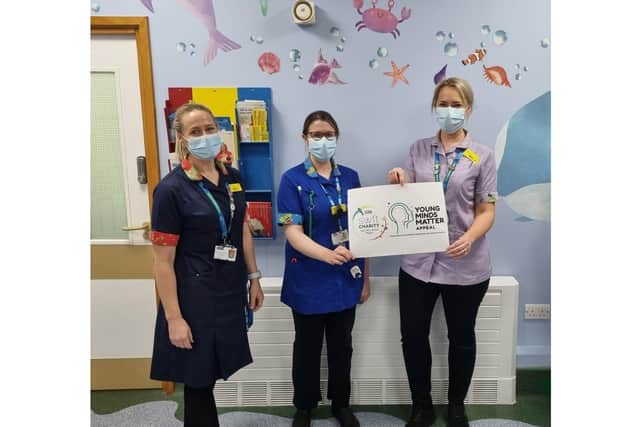 The SWFT Charity has launcged the Young Minds Matter Appeal, which aims to raise £350,000 for new facilities on Warwick Hospital's MacGregor Ward - with the focus on enhancing care for children with mental health conditions. Photo supplied
