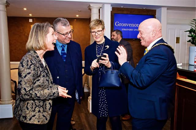 The Grosvenor Hotel in Warwick Road, officially went back to its original name and marked the occasion with a special ceremony on Thursday, March 10.