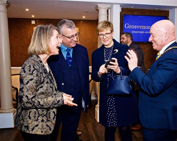 The Grosvenor Hotel in Warwick Road, officially went back to its original name and marked the occasion with a special ceremony on Thursday, March 10.