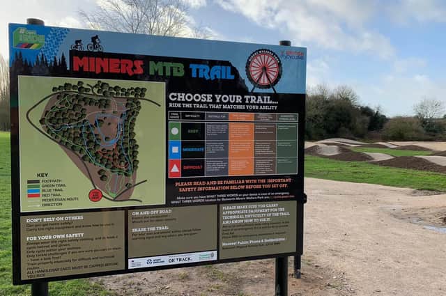 The Miners’ Mountain Bike Trails have quickly shown their worth with more than 7,000 riders having checked them out in their first month of use.