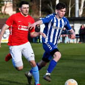 Dan Summerfield breaking from defence against Eynesbury