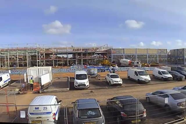 Time-lapse footage shows progress on the new Kenilworth School site in Glasshouse Lane. Photo by Sarah Hill at Gecko Photography,