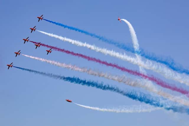 The RAF Red Arrows will be headlining the festival. Photo supplied by Midlands Air Festival