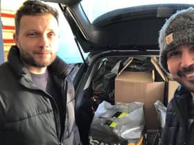 ENGEL UK team members Krzysztof Bruski (left) and Chris Stafford (right). Photo supplied