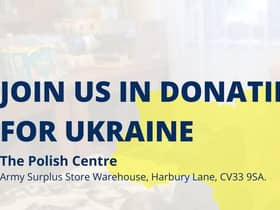 Ukraine appeal Leamington