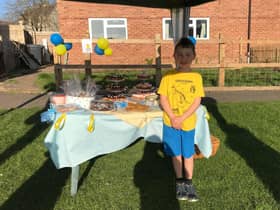 Eight-year-old William from Kineton organised a cake sale to help the Ukrainian refugees