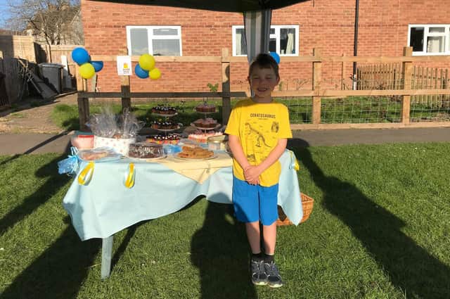 Eight-year-old William from Kineton organised a cake sale to help the Ukrainian refugees