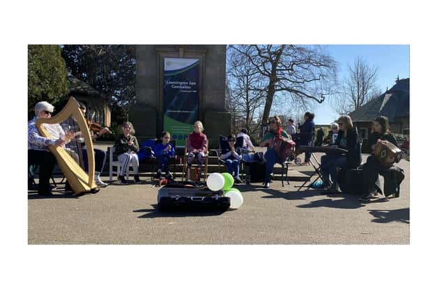 Members of the Leamington branch of worldwide traditional Irish music and dance organisation Comhaltas Ceoltoiri Eireann performed at Jephson Gardens in Leamington on St Patrick's Day last week.