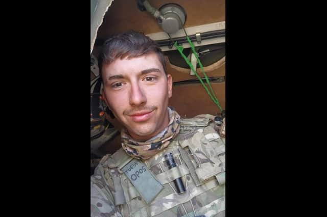 L/Cpl Ben Tudhope tragically took his own life last year.