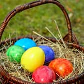 The great outdoors presents almost endless possibilities to hide Easter eggs from children this season