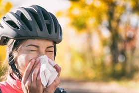 Pollen can cause problems when out cycling (photo: adobe)