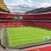 A pristine looking Wembley Stadium pitch (photo: Greene King)