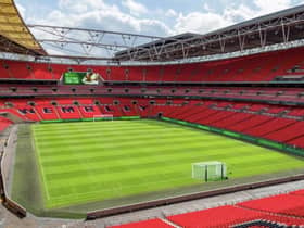 A pristine looking Wembley Stadium pitch (photo: Greene King)