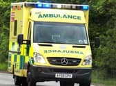 West Midlands Ambulance Service said they found the man with "potentially life-changing injuries" after the crash between a car and a motorbike at 4.15pm yesterday afternoon (Tuesday) off the A5 near to Newton.