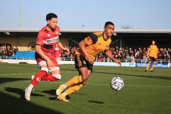 Kettering Town and Boston United are among the sides vying for a top-seven finish. Photo: Oliver Atkin