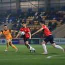 York City entertain Boston United. Photo: Oliver Atkin