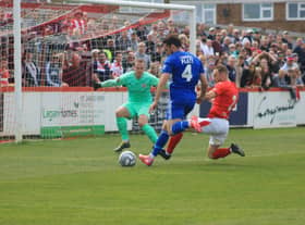 Brackley keeper Danny Lewis was the number one pick. Photo: Oliver Atkin