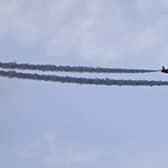 The Red Arrows are set to fly over Market Harborough today (Friday)