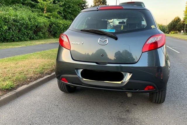 A Mazda 2 was stopped in Tachbrook Park Drive, Leamington. The driver was a provisional licence holder with no insurance. The vehicle was seized and driver reported to court.