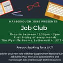 Job Club in Lutterworth is open tomorrow (Friday July 1)