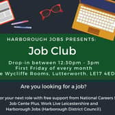 Job Club in Lutterworth is open tomorrow (Friday July 1)