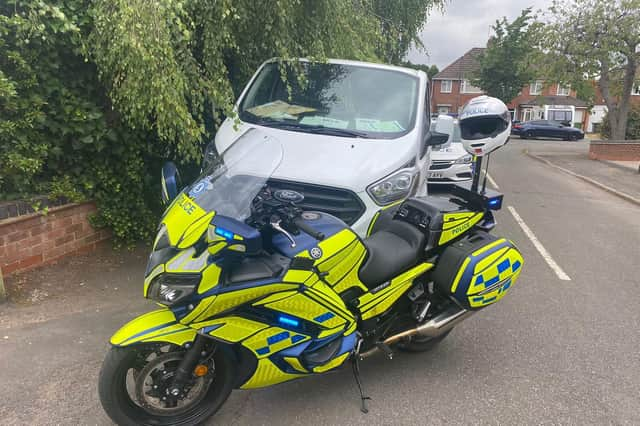 This delivery van was stolen in Leamington after the parcel courier left the keys in the ignition while making a delivery.