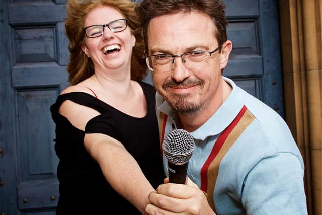 The gig marked the return of charity stand-up events organised by Comedy at Work creatives Anne Docherty from Kenilworth and Mark Hinds from Warwick. Photo supplied