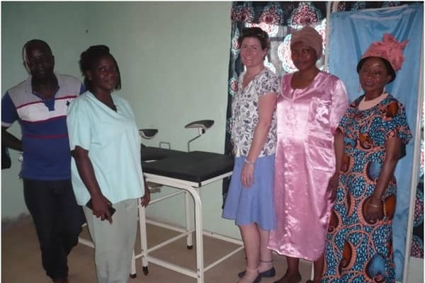 A new maternity bed at Yemo Town Clinic, Bo Sierra Leone. Photo supplied