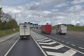 Junction 19 of the M1. Photo: Google Streetview.