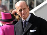 Prince Philip on his visit to the Warwickshire Justice Centre in Leamington in 2011. Photo by Jass Lall.