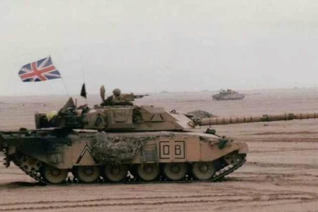 Photo by David Eason, who served during the Gulf War 1990-1991.