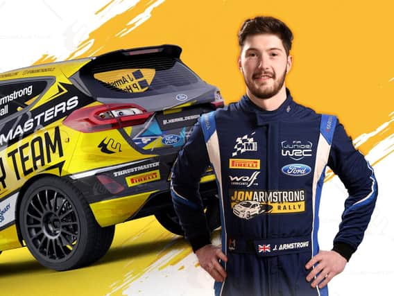 Jon Armstrong will be driving the Codemasters DiRT Rally Team Ford Fiesta Rally4 on Rally Croatia in the Junior World Rally Championship this weekend