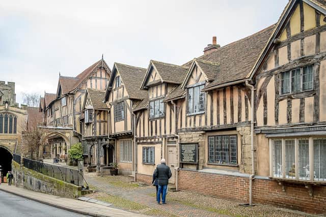 The Lord Leycester Hospital in Warwick