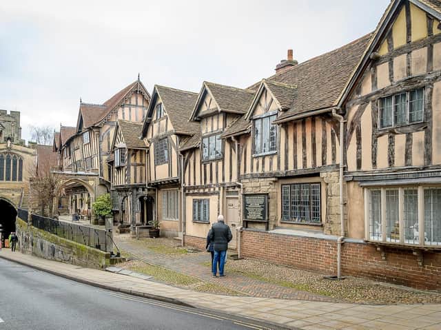 The Lord Leycester Hospital in Warwick