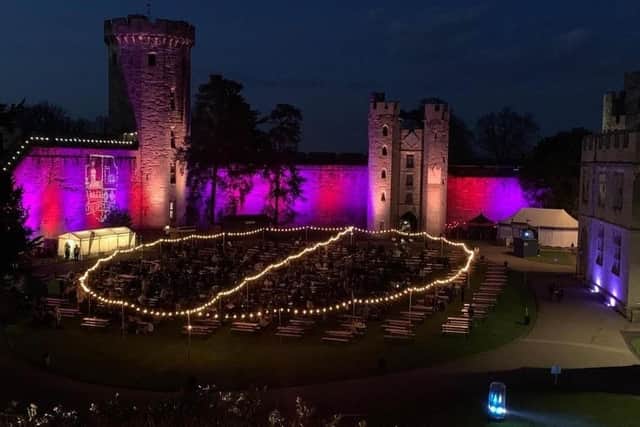 The Open Arms has returned to Warwick Castle. Photo supplied by Warwick Castle