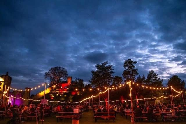 The Open Arms has returned to Warwick Castle. Photo supplied by Warwick Castle