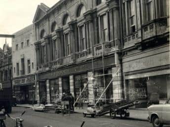 Maurice Miller, a member of Rugby Photographic Society, took this photo of High Street in 1960.
