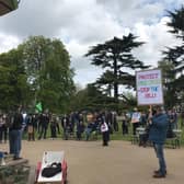 Over 100 local people attended the Leamington Kill The Bill demonstration on Saturday May 1.