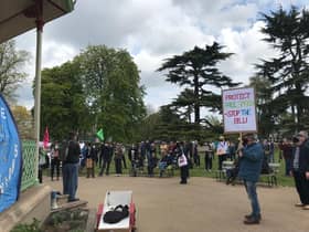Over 100 local people attended the Leamington Kill The Bill demonstration on Saturday May 1.