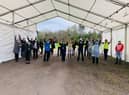 The marquee and staff at The Ramada in Kenilworth. Photo supplied