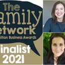 The local charity finalists are Rachel Ollerenshaw, founder of Molly Olly’s Wishes (top right) in Warwick and Rachel Key, of Lifespace Trust in Stratford (shown bottom right). Photos supplied