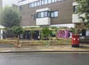 An artist’s impression of what the pergola outside Dough and Brew is hoped to look like in the future. Image supplied