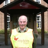 Geoff has been fundraising for the hospice for almost 40 years.