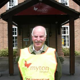 Geoff has been fundraising for the hospice for almost 40 years.