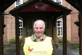 Geoff has been fundraising for the hospice for almost 40 years.