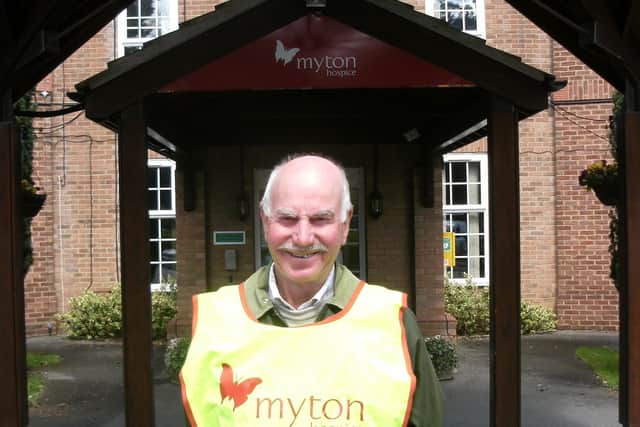 Geoff has been fundraising for the hospice for almost 40 years.