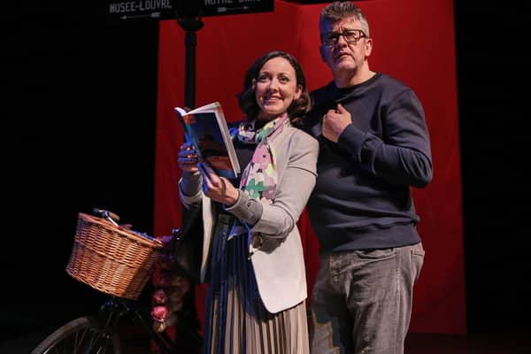 Sarah Earnshaw and Joe Paquale in April in Paris (photo: Mark Senior)