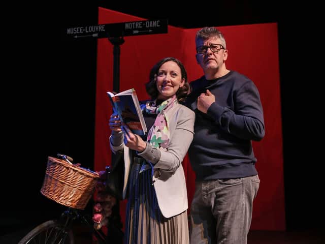 Sarah Earnshaw and Joe Paquale in April in Paris (photo: Mark Senior)